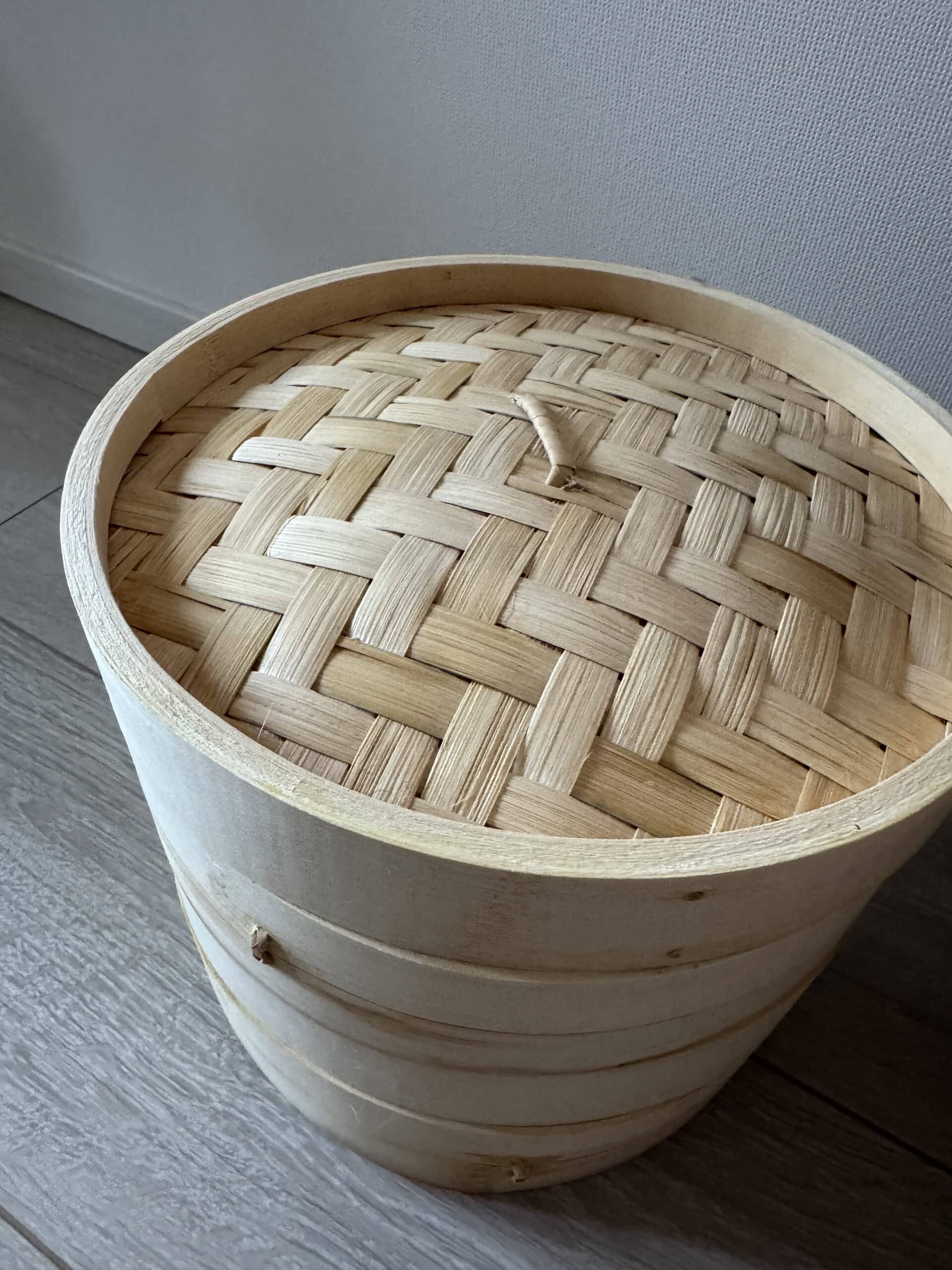 蒸篭でヘルシーごはん