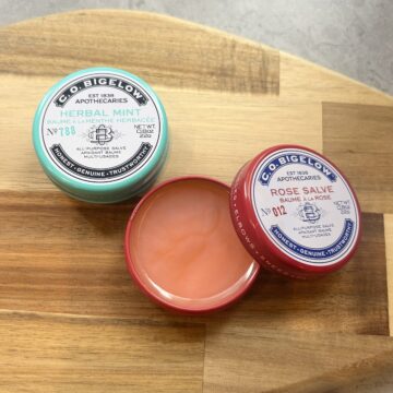 シー・オー・ビゲロウ　ローズサーブ マルチバーム、ハーバルミント サーブ