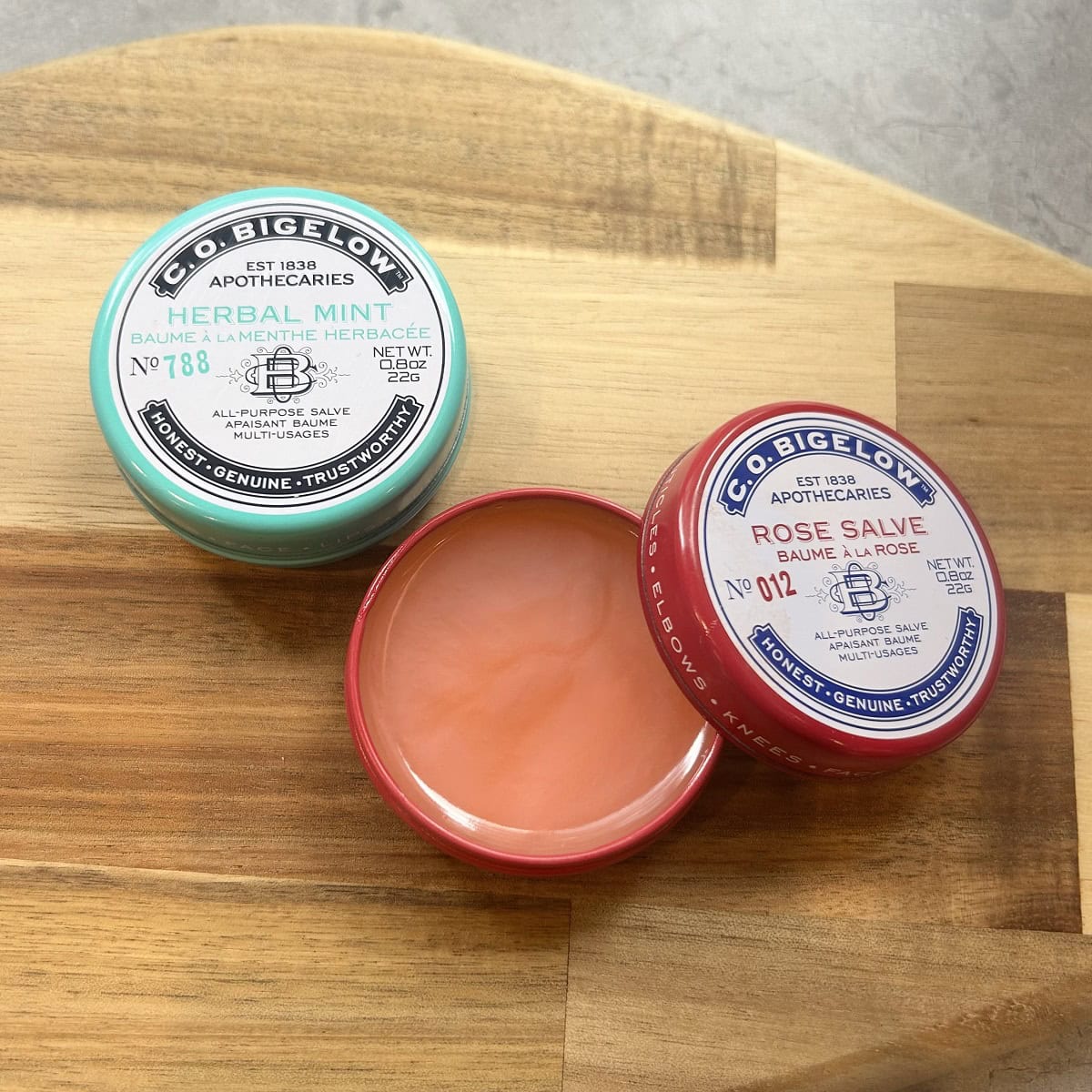 シー・オー・ビゲロウ ローズサーブ マルチバーム、ハーバルミント サーブ