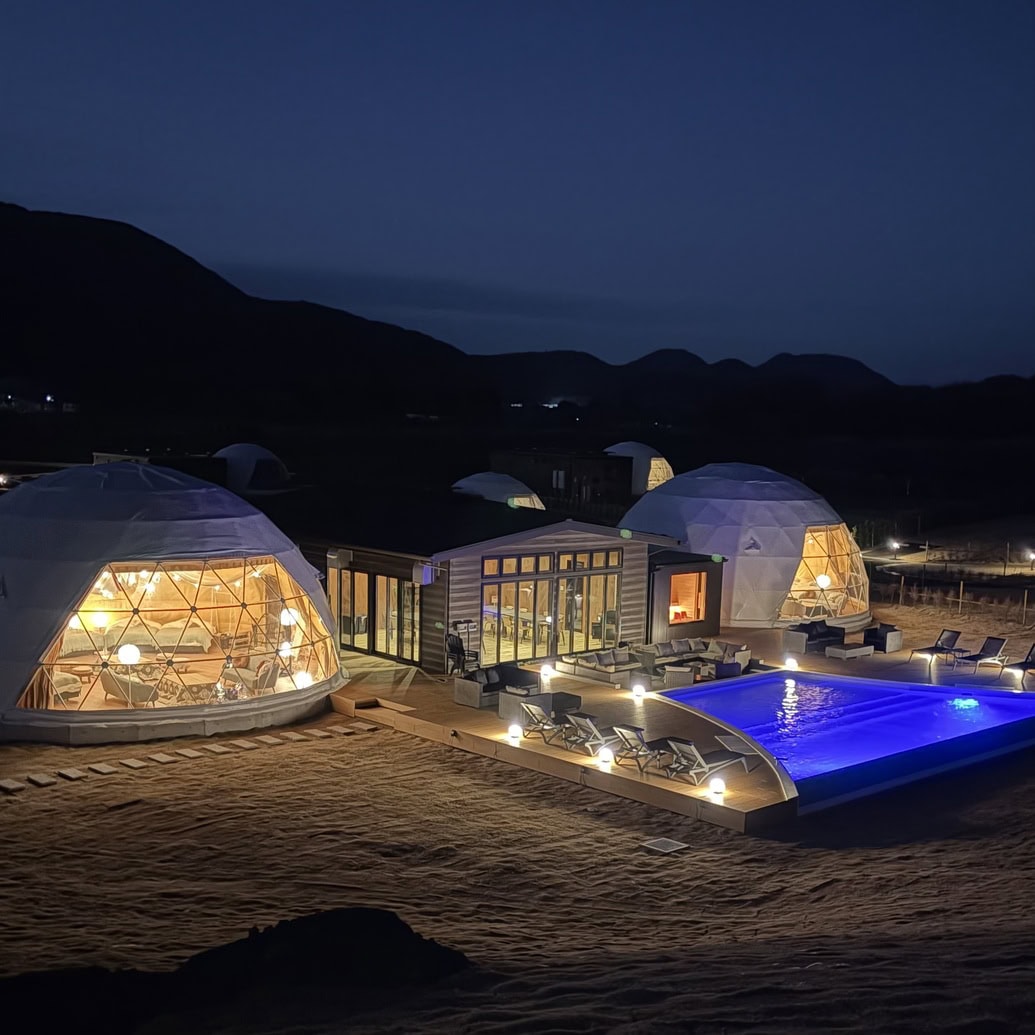 ラグジュアリーツインドーム