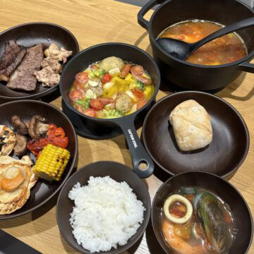 グランピングB&V富士山河口湖　BBQ