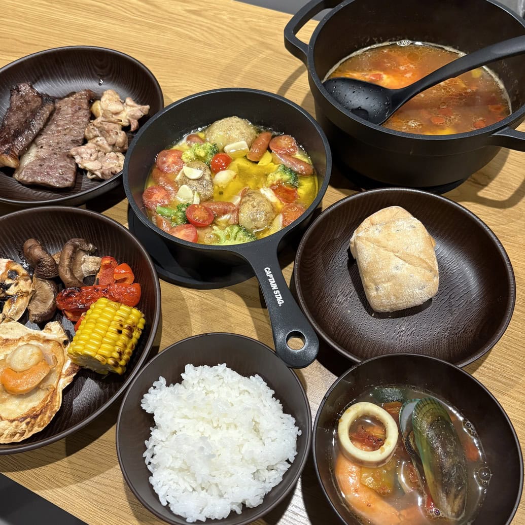 グランピングB&V富士山河口湖　BBQ