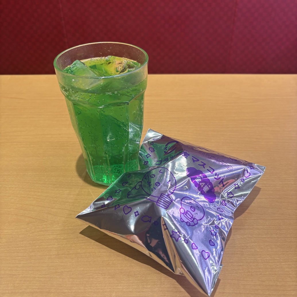 チェゴシムコラボ限定マスコット付き ソフトドリンク