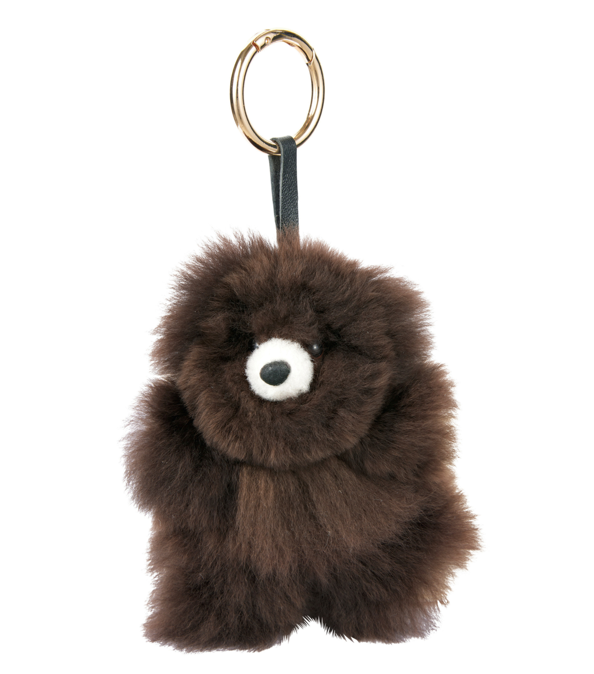 COZY／ル タロンのアルパカ素材のふわふわベアチャーム