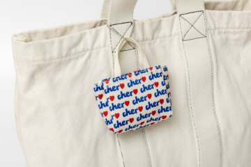 Cher（シェル） ミニバッグキーホルダー