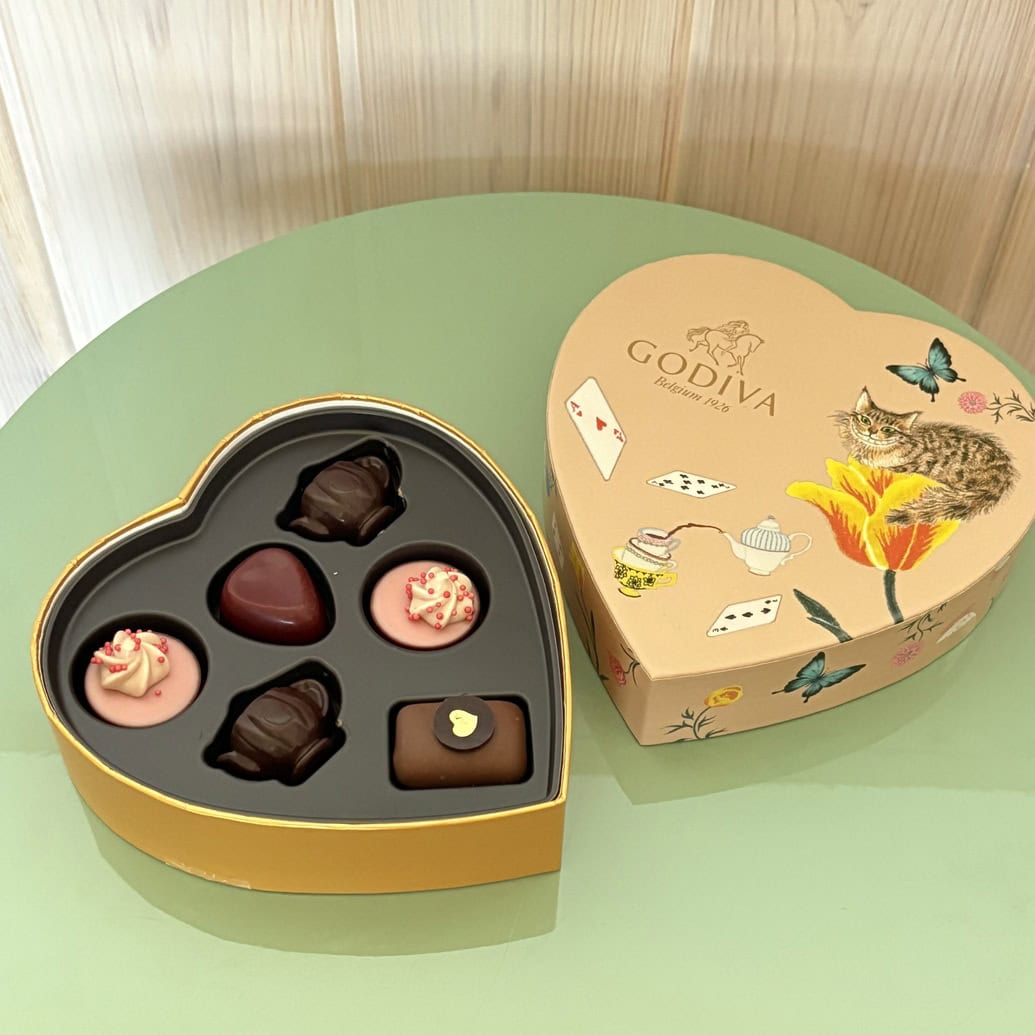 ゴディバ　アリスのティーパーティ セレクション（6粒入）