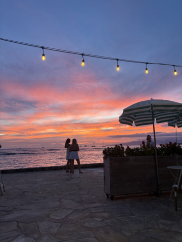 ハワイ　サンセット