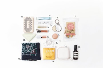 北原果　バッグの中身