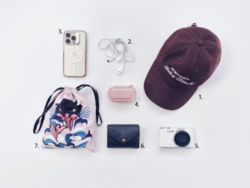 八木アリサ　バッグの中身