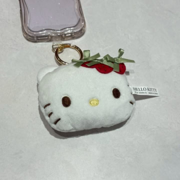 メゾン ド フルール × ハローキティ　いちごぬいぐるみチャーム　