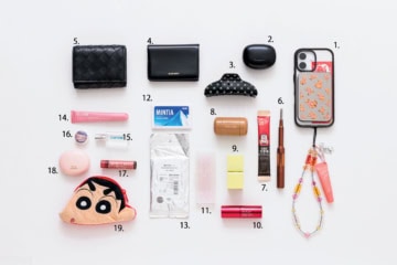 辻村友貴恵　バッグの中身