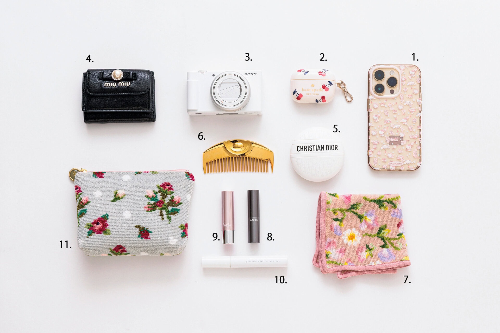 まこ　バッグの中身