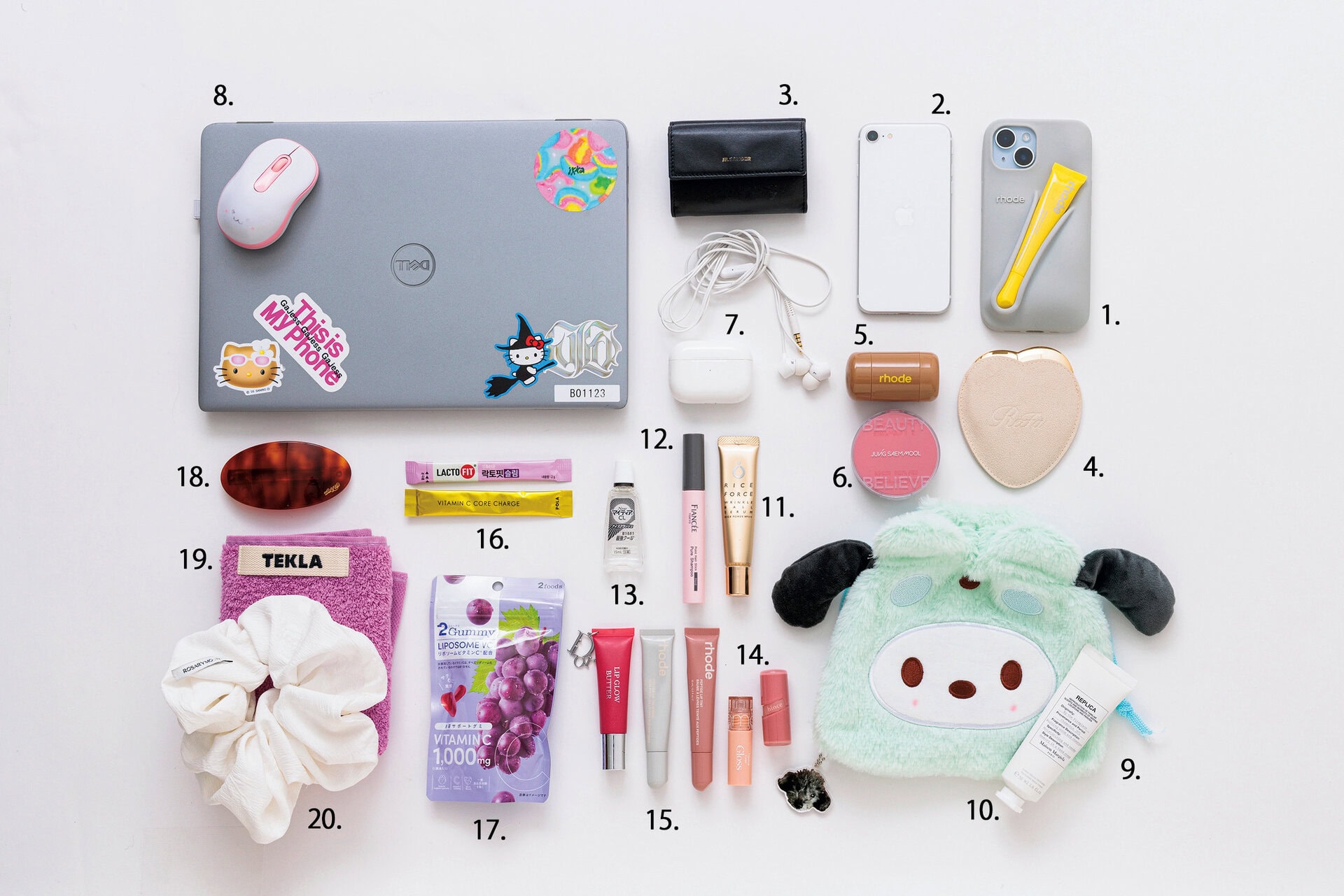 sweet編集部・宮﨑　バッグの中身