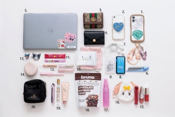 sweet編集部・三浦　バッグの中身