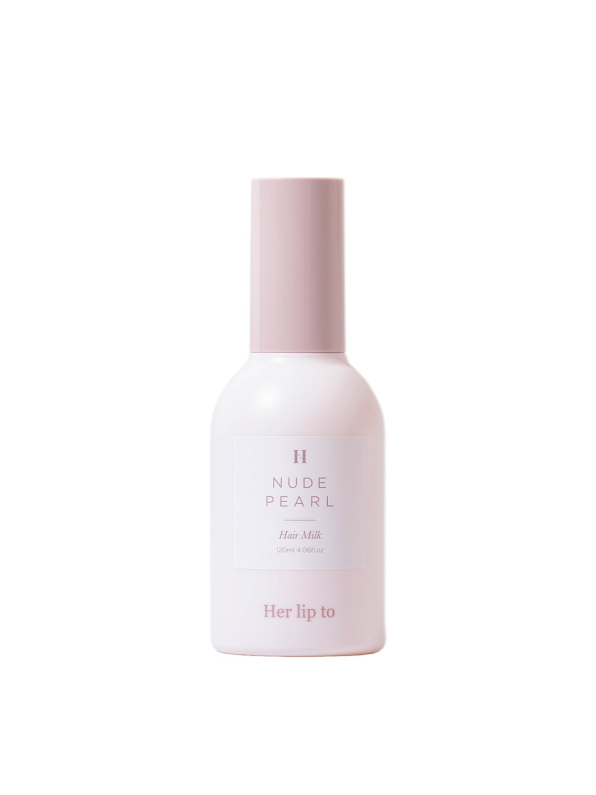 Her lip to BEAUTY RICH ESSEN CE HAIR MILK - NUDE PEARL