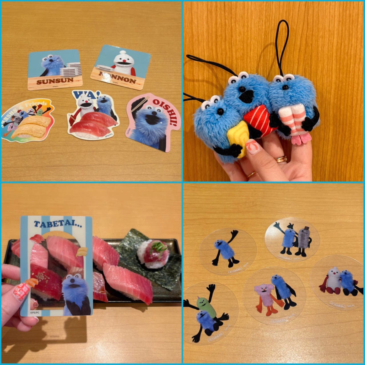 【パペットスンスン】スシローコラボ第2弾開催中♡ シールやマスコットなど可愛いグッズ＆メニューを総チェック！