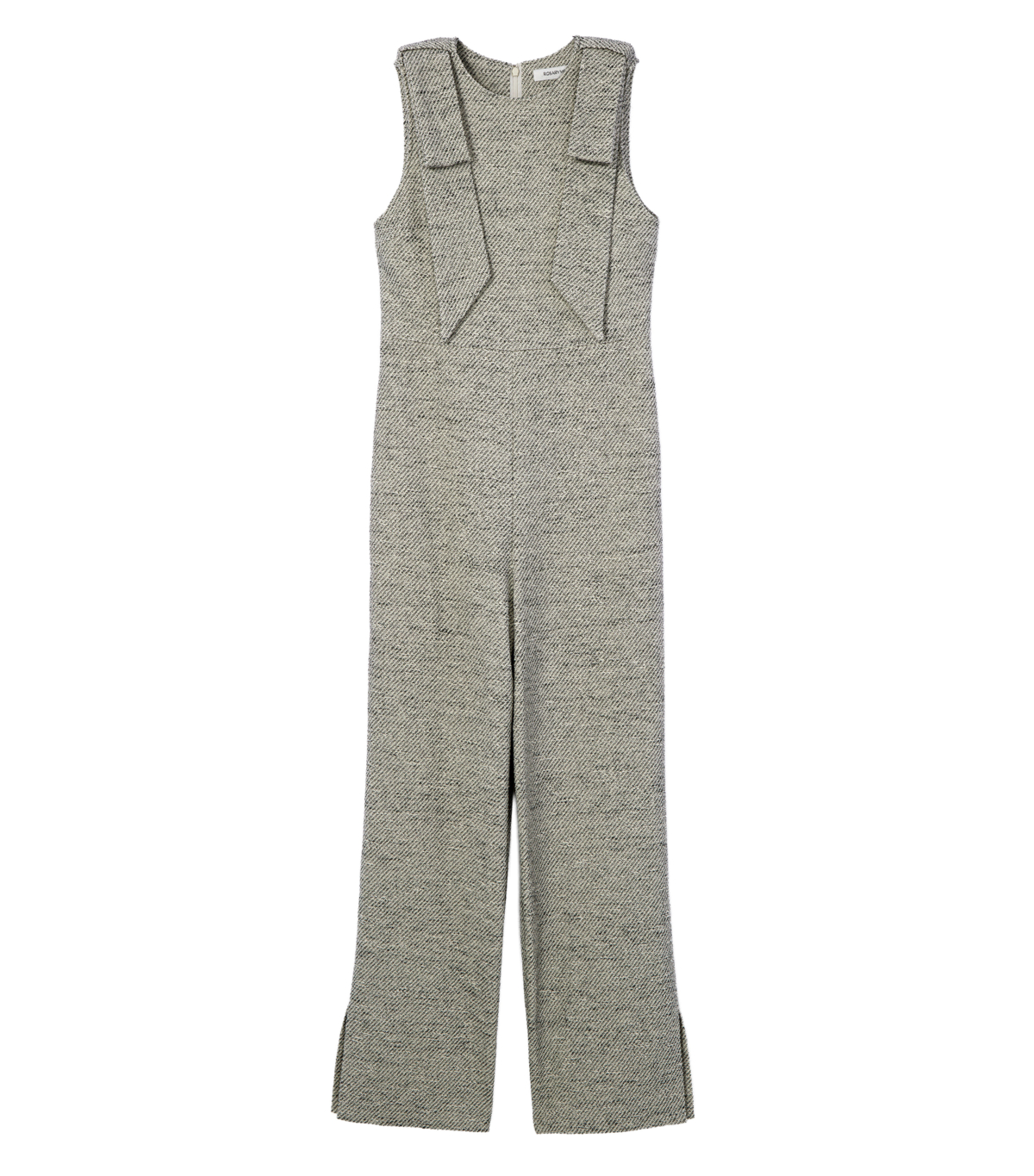 ロザリームーンのツイード素材のオールインワン。