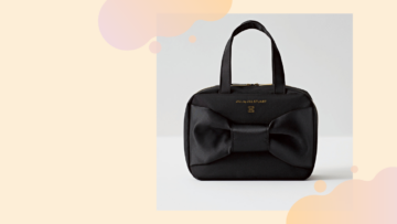 【付録】ジル バイ ジルスチュアートの“大人ブラック×ビッグリボン”ポーチが超使える♡【スウィート5月号】 サムネイル