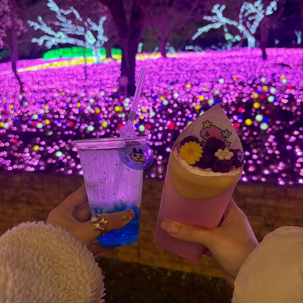 ふらわっちのフラワークレープ／たまごっちのキラキラ☆いるみね～しょん!ソーダ