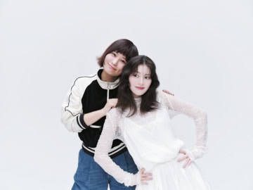 モデル 中野恵那、ヘアメイク 福岡玲衣