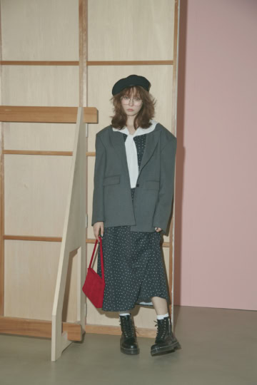 八木アリサ　おしゃれ自慢　ドット