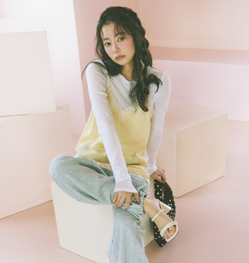 【ZARAほか】ラフなのに可愛い♡ 大人の「ランジェリー風」コーデ3選