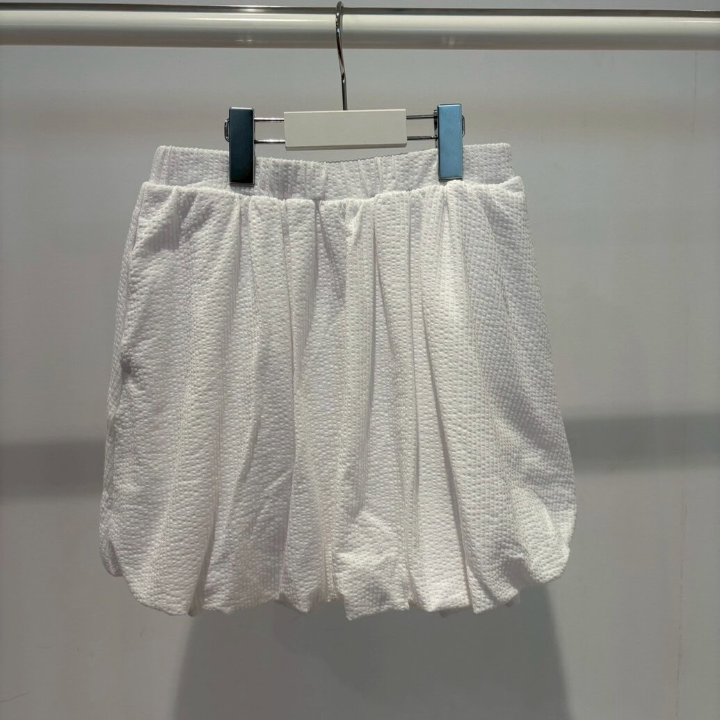 ユニクロ　GIRLS ジャージーミニスコート/シアサッカー