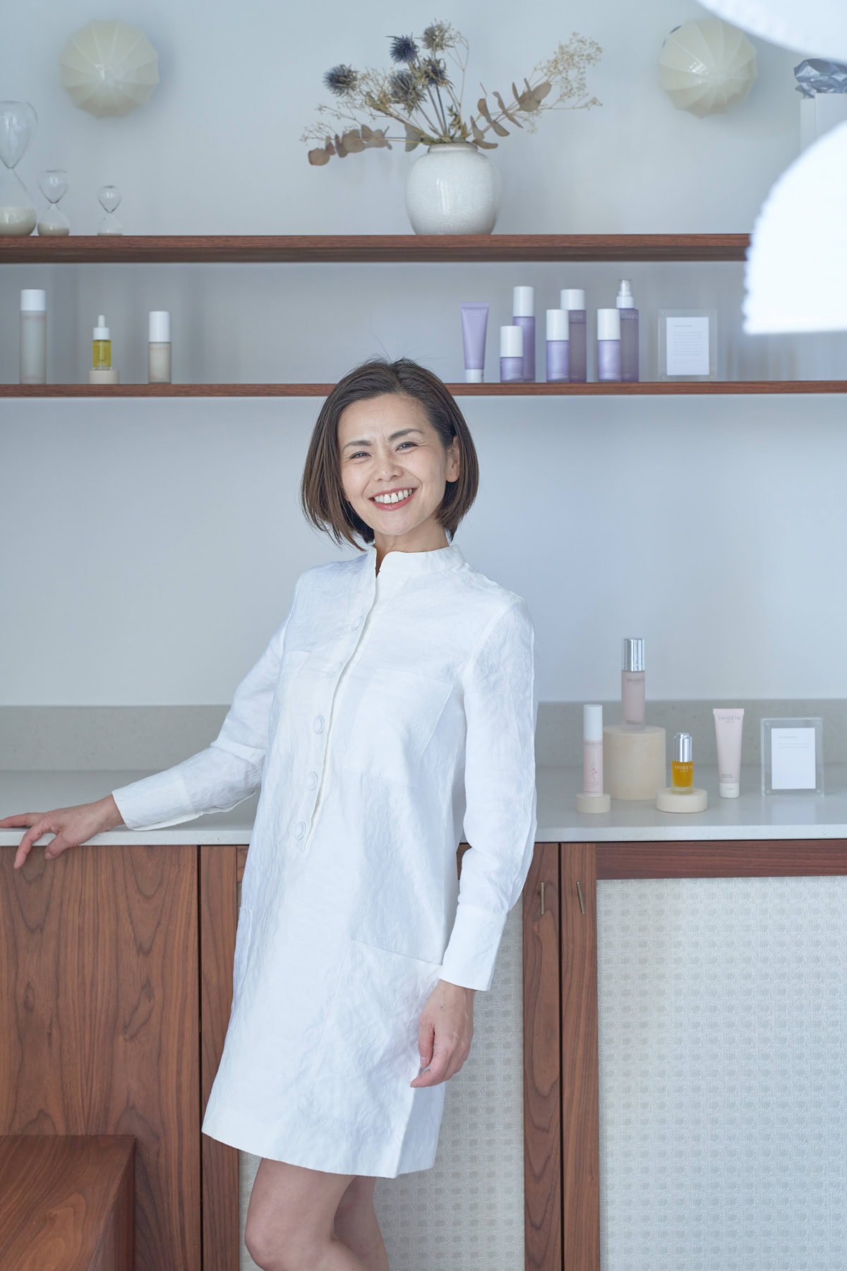 SHIGETAのホリスティックビューティーコンサルタント、CHICO SHIGETAさん