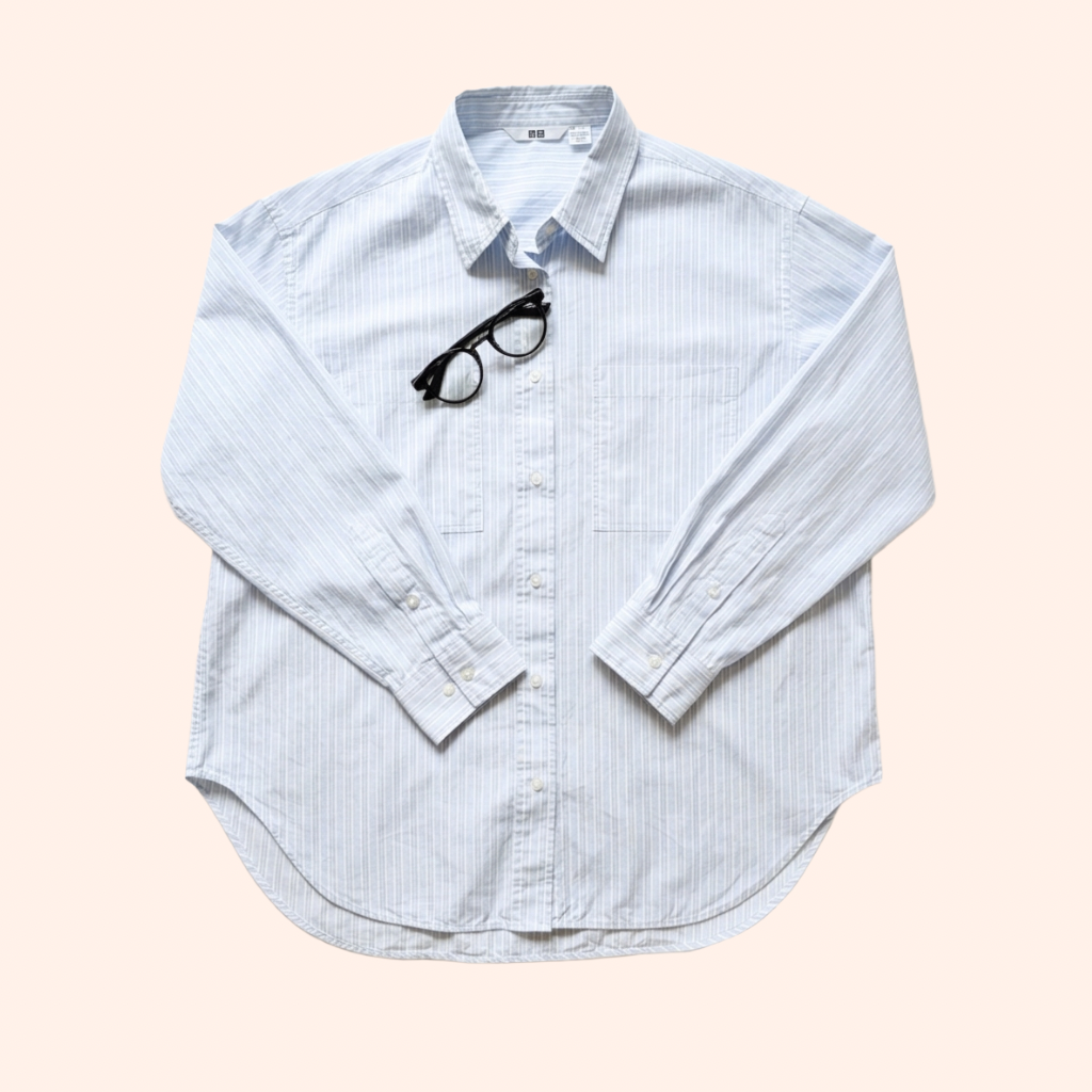 2026年ユニクロの新作サングラスと合わせるトップス