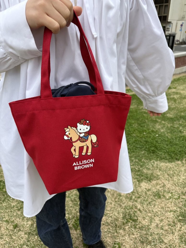 ハローキティ×アリソンブラウン　トート＆巾着
