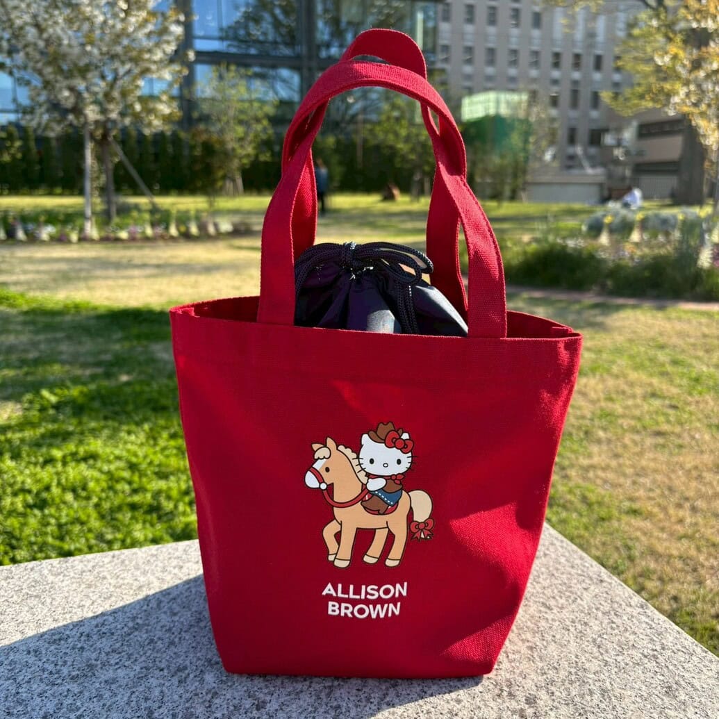 ハローキティ×アリソンブラウン　トート＆巾着