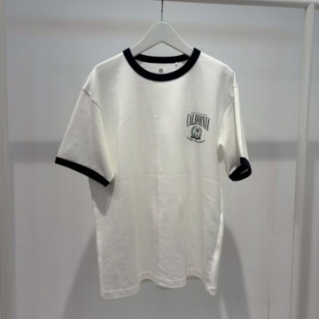 ユニクロ　エアリズムコットングラフィッククルーネックTシャツ