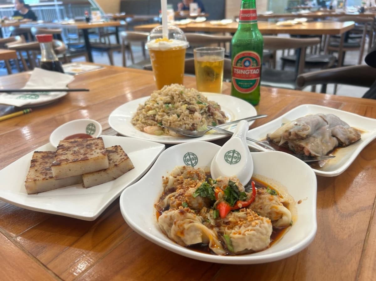 Tim Ho Wan (ティム・ホー・ワン) 青島ビール Rainbow Mango Slush