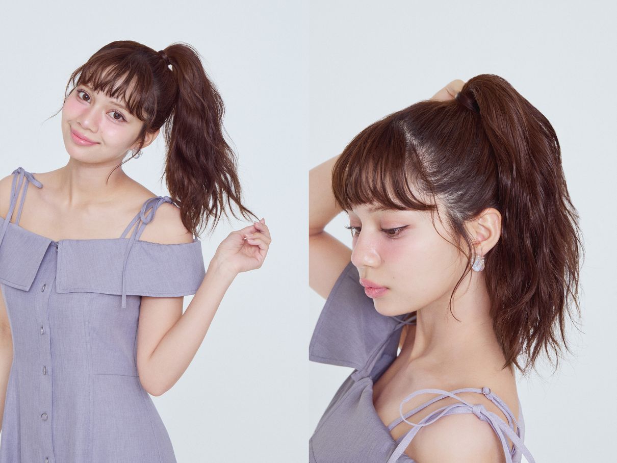 CANDY TUNEのメンバーがマトメージュのアイテムで倍倍可愛いヘアアレンジを披露♡