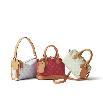 【ルイ・ヴィトン】パステルカラーの“モノグラム”に一目惚れ♡ コンパクトなのに頼れる名品バッグ3選