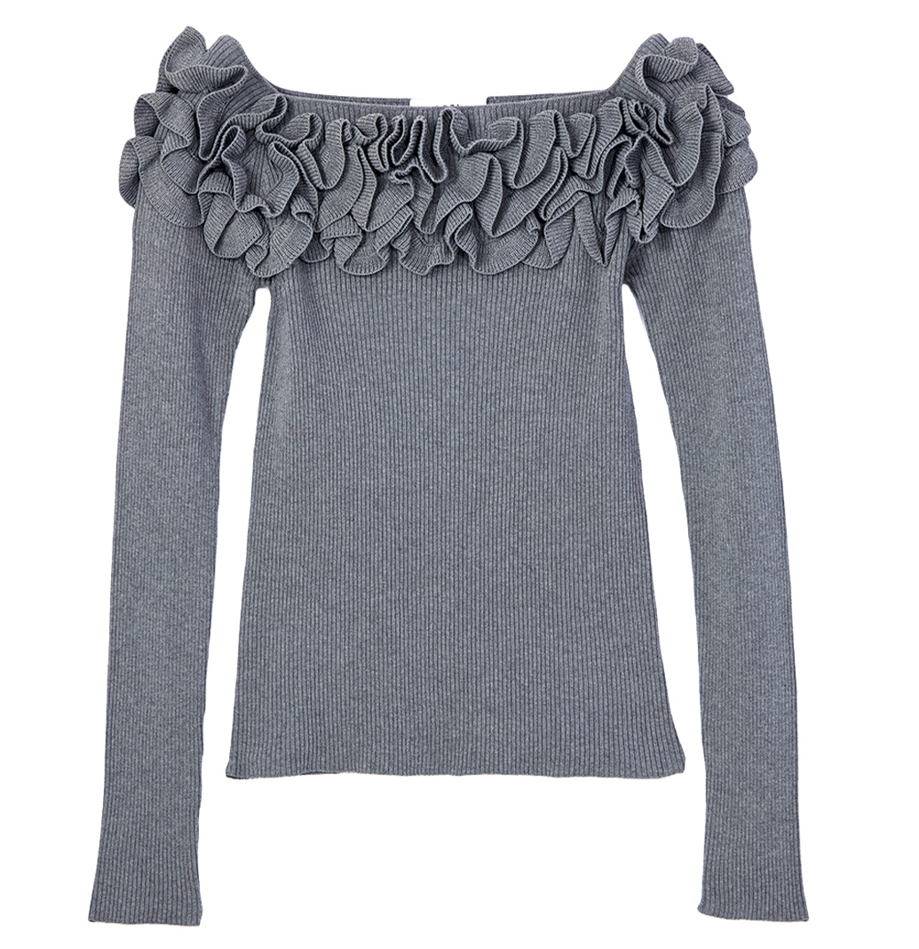 八木アリサ　おしゃれ自慢　フリル