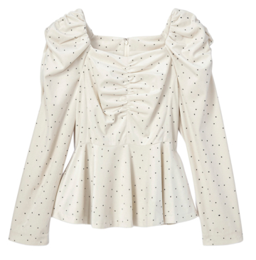 八木アリサ　おしゃれ自慢　ドット