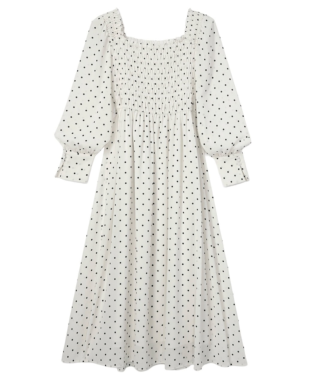 八木アリサ　おしゃれ自慢　ドット