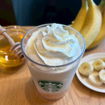 スターバックス　ハニーバナナフラペチーノ®