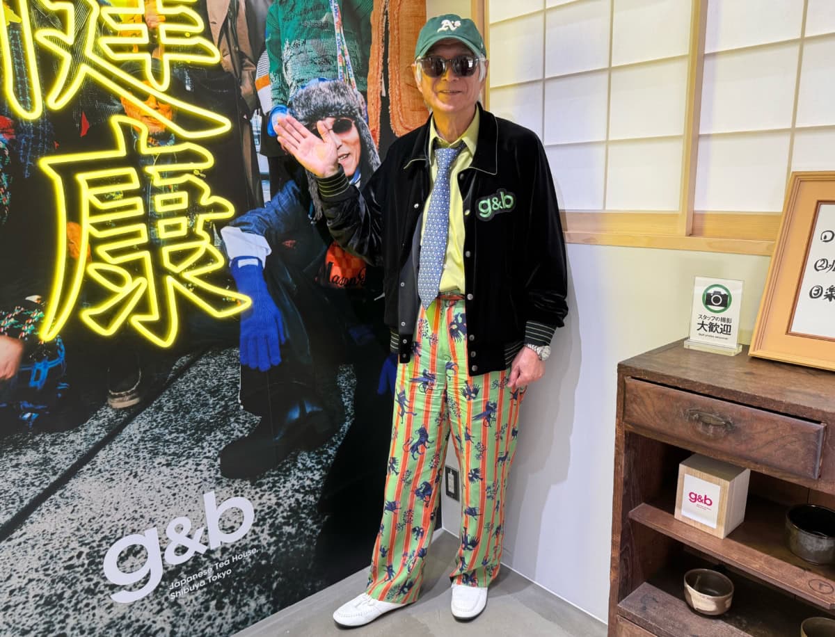 スタッフのおじいちゃんがお洒落すぎ！