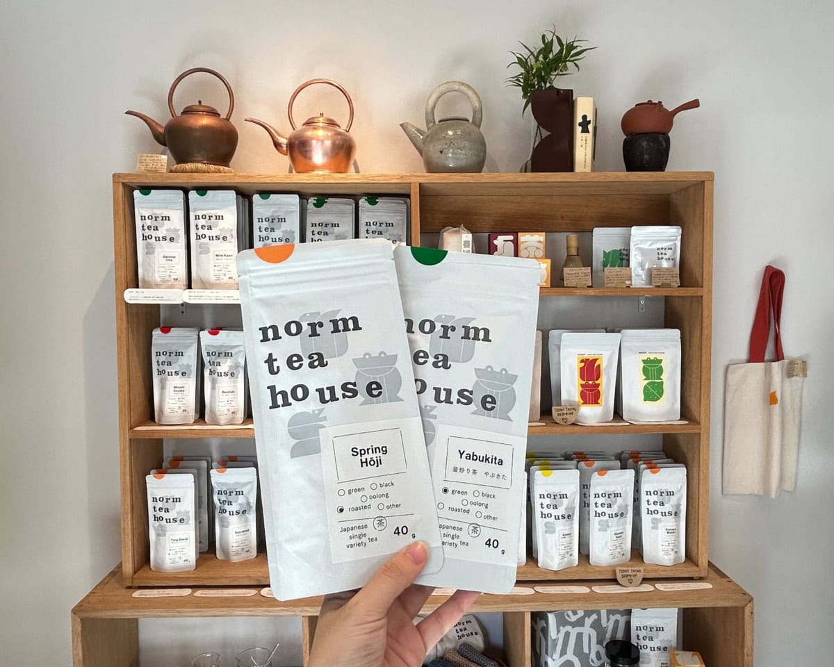 norm tea house　店内