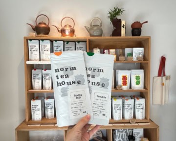 norm tea house　店内