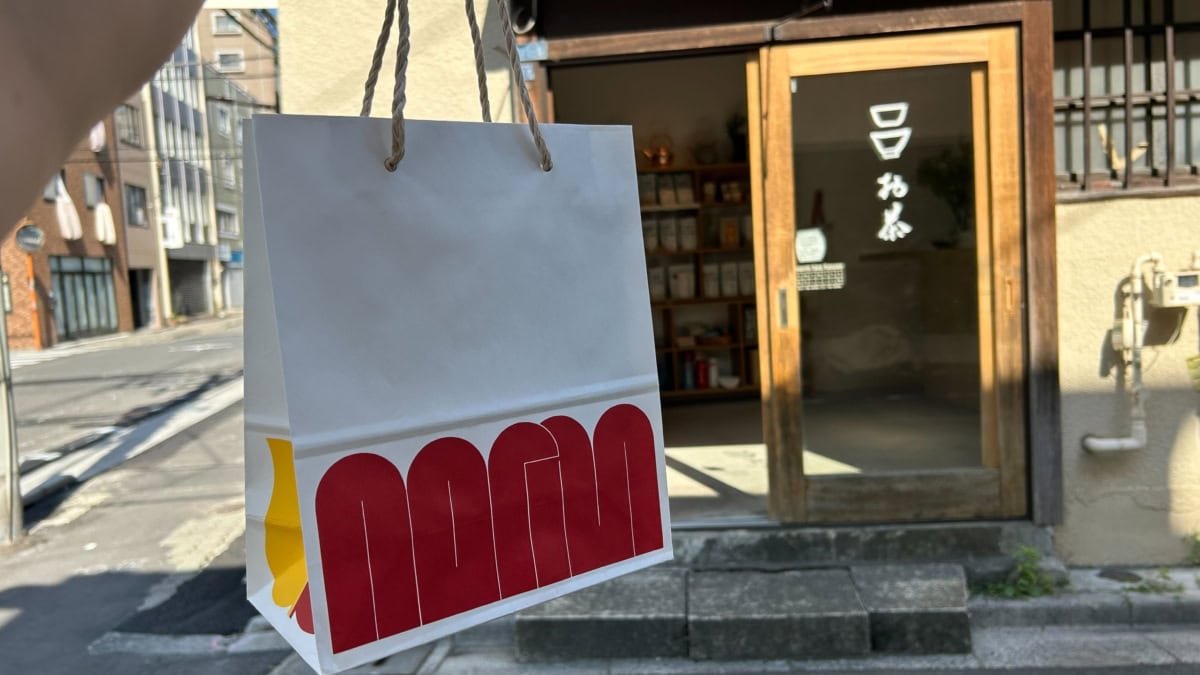 norm tea house　ショッピングバッグ