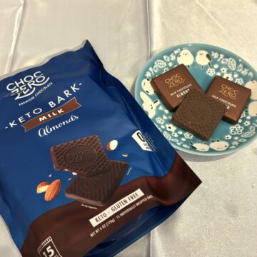 ChocZero（iHerb）　ミルク アーモンド ミニパック15個入り