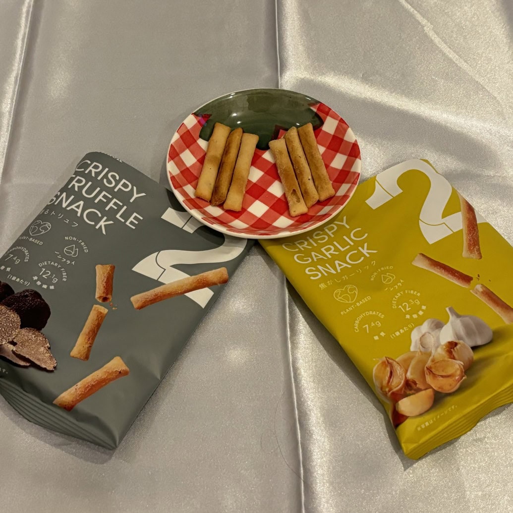 2foods　2Snack CRISPY （香るトリュフ/焦がしガーリック）　