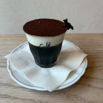 カフェ キツネ　ティラミスコーヒーゼリー