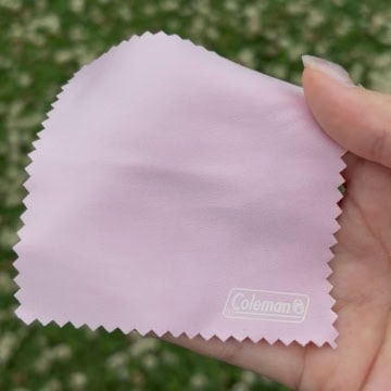 コールマン　めがねふき