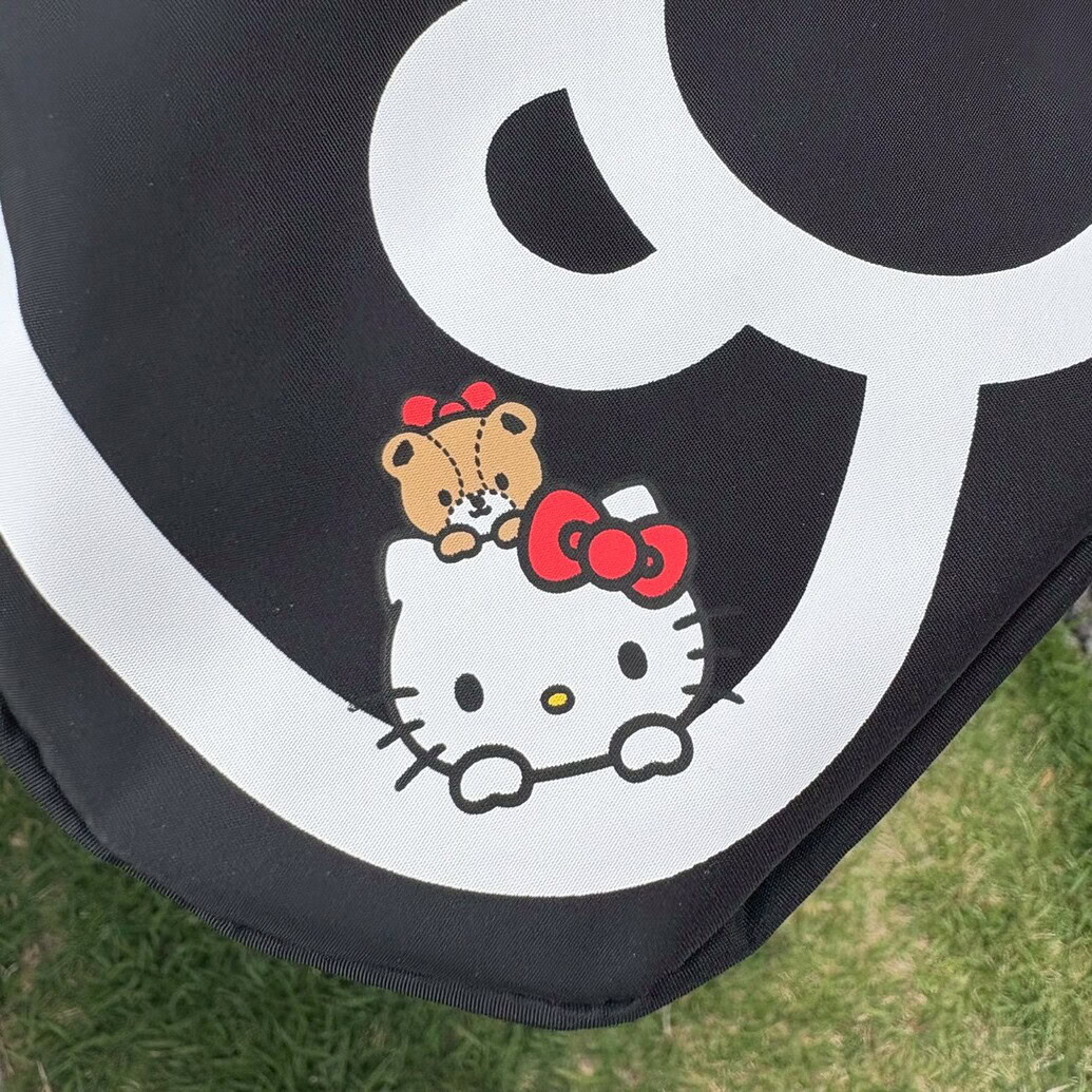 ハローキティ ストラップ付きリボン型ミニBAG