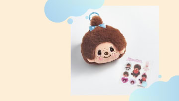 【付録】可愛すぎて悶絶♡「モンチッチ」のフェイスポーチ＆ぷっくりシールセットは再び争奪戦の予感！【スウィート7月号増刊】 サムネイル