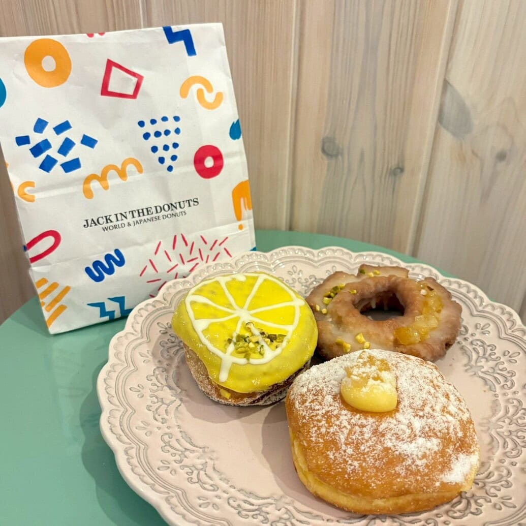 【ジャックインザドーナツ】さっぱり爽やかでパクパク食べられる！期間限定「レモンドーナツ」全3種を食べ比べ♡